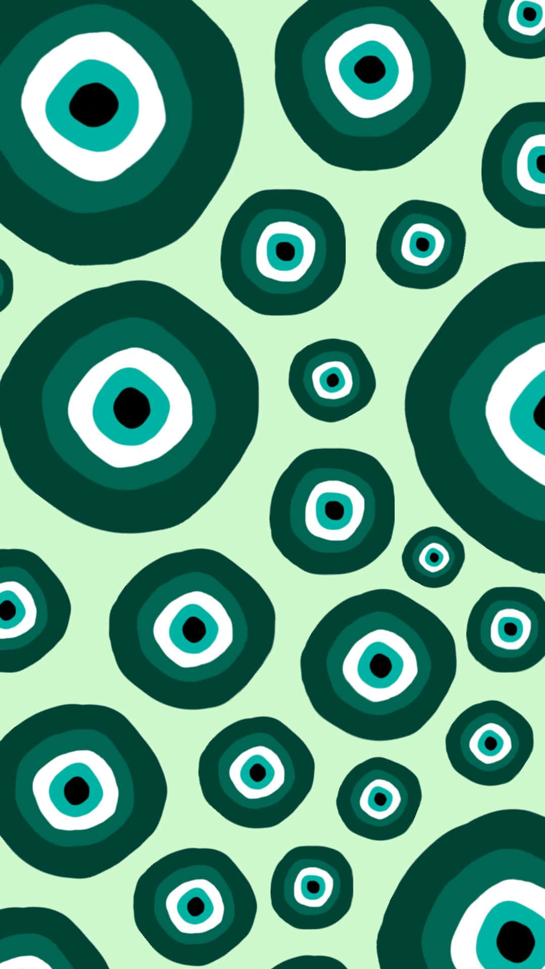 Evil Eye Pattern Aesthetic.jpg Wallpaper