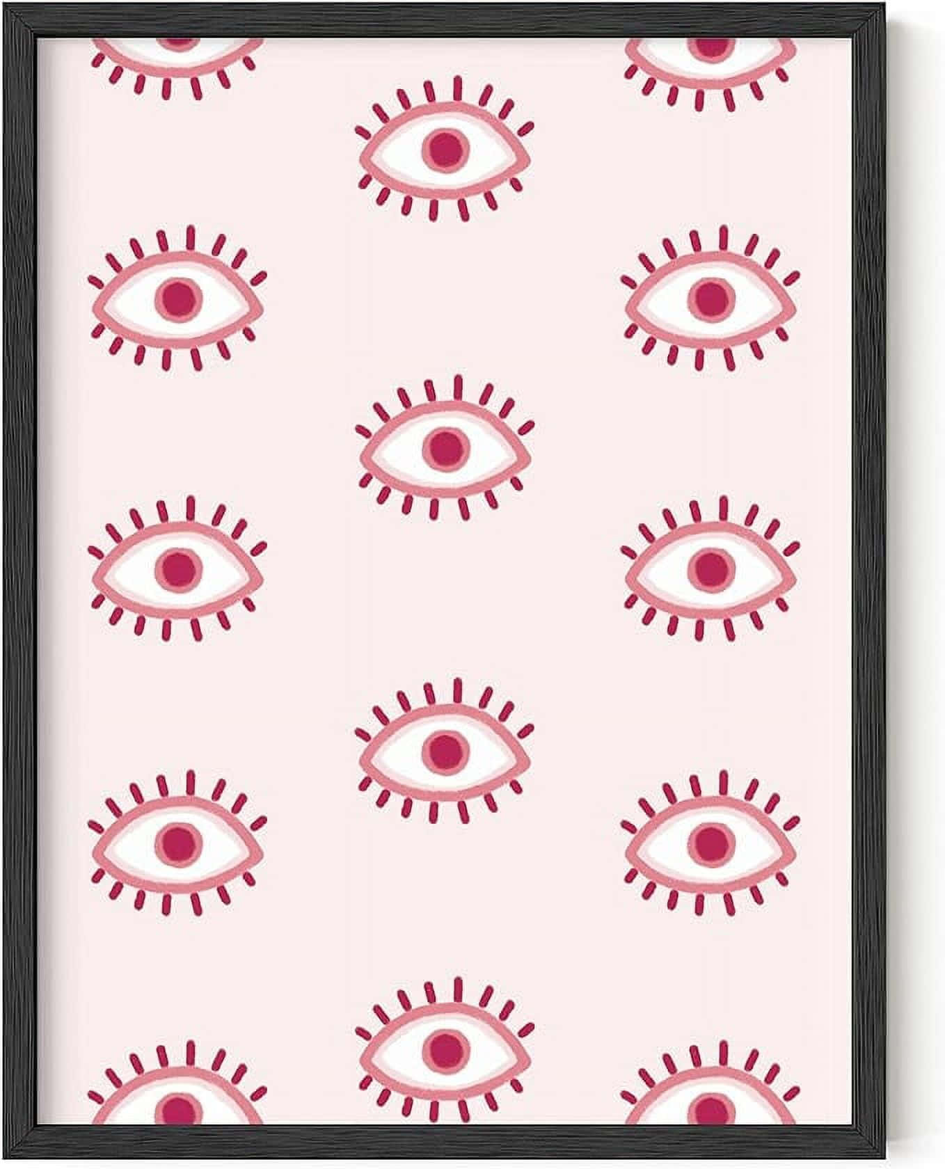Evil Eye Pattern Art Wallpaper