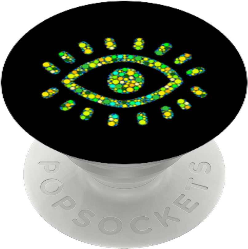 Evil Eye Pop Socket Design PNG