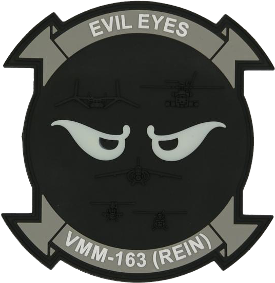 Evil Eyes Military Patch PNG