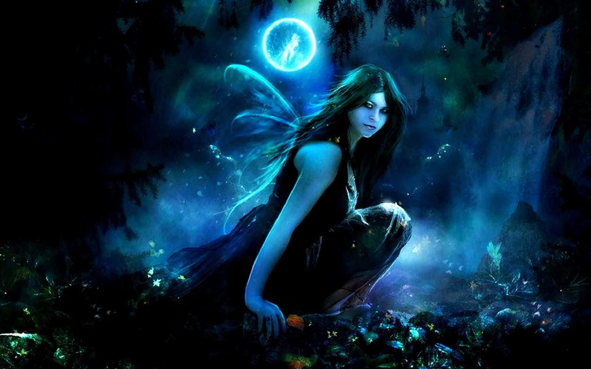 "An Evil Fairy Lurks in the Dark" Wallpaper