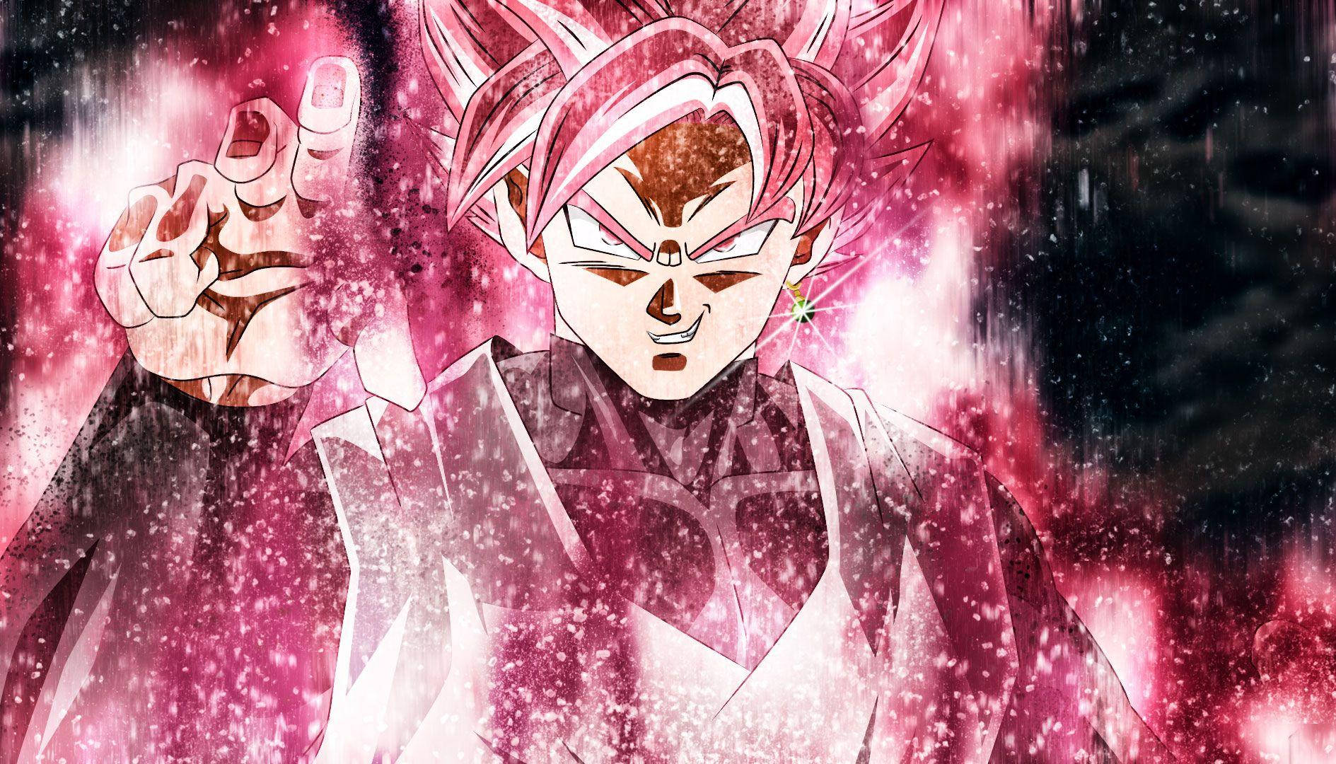 Il Malvagio Goku Super Saiyan Rose Sfondo