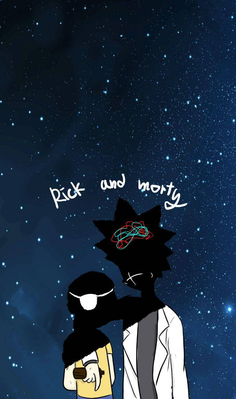 Evil Rick And Morty Iphone Wallpaper