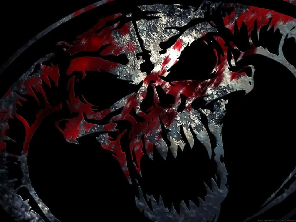 Download Evil Skull Wallpaper 