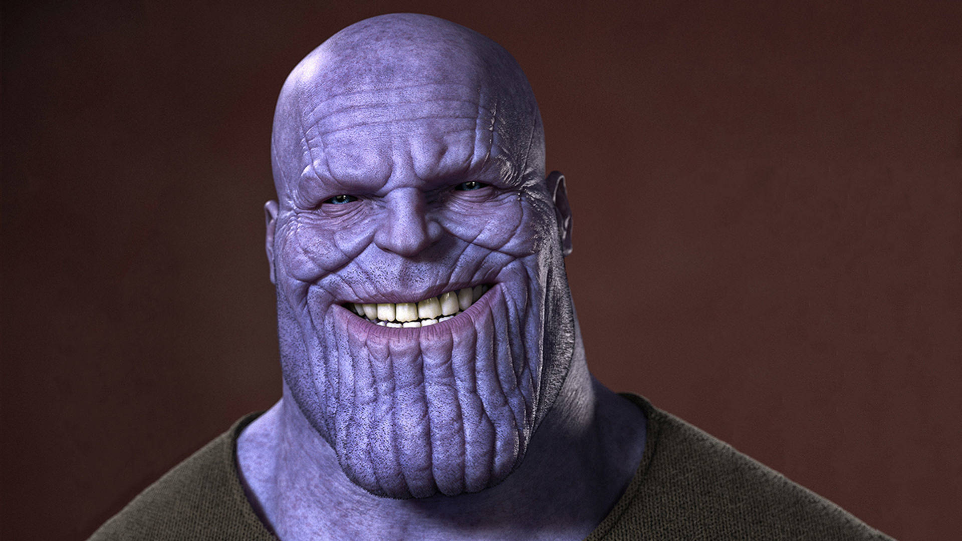 Evil Smile Thanos Hd Wallpaper