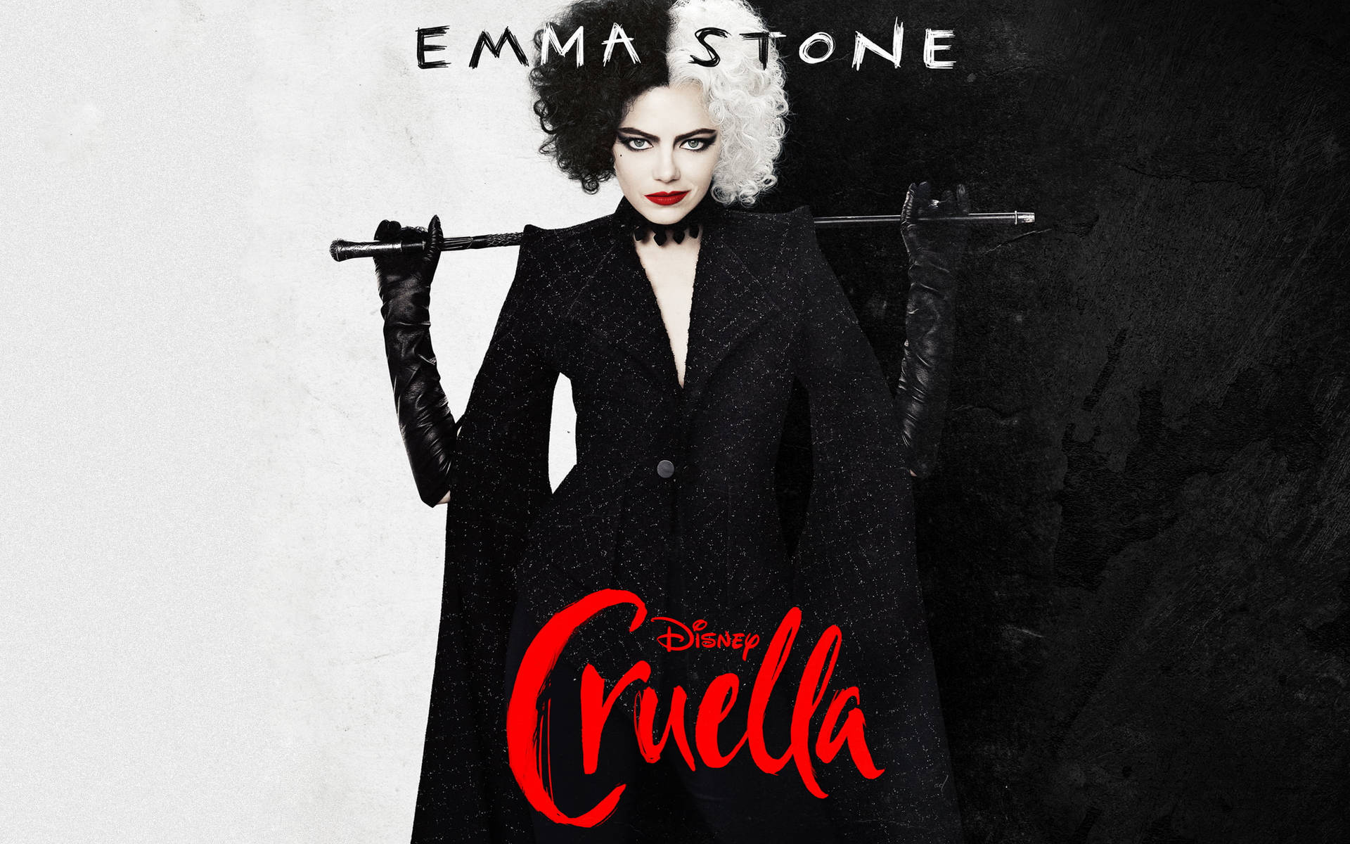 Evocative Portrait Of Cruella Devil In 2021 Movie Wallpaper