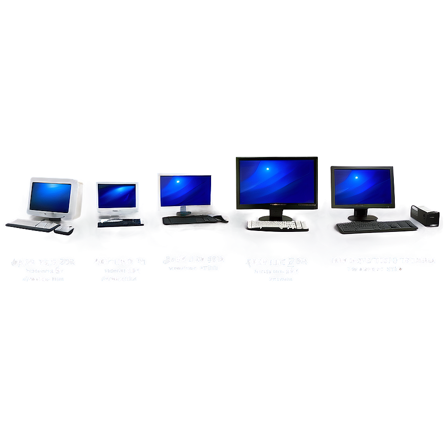 Evolution Of Computers Png Qtb PNG