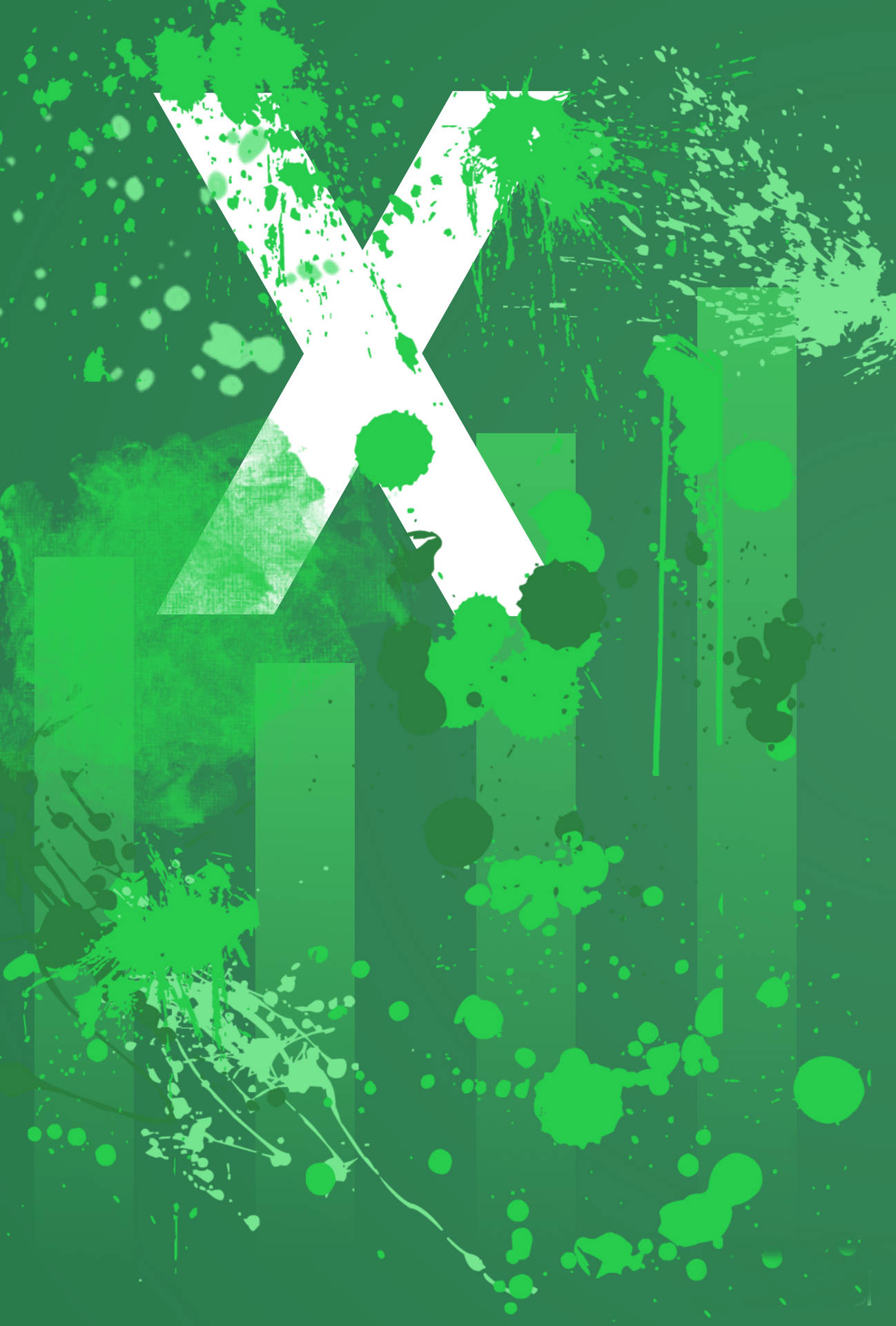 Excel Grungy X Logo Wallpaper