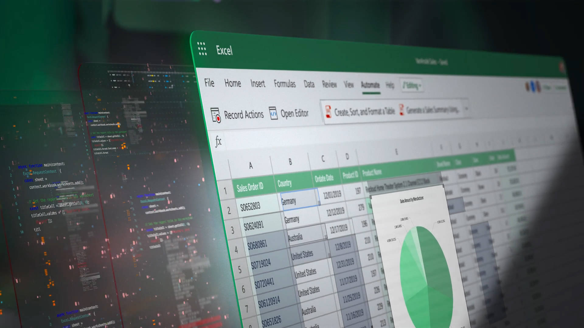 Pestañasde Excel De Microsoft Fondo de pantalla