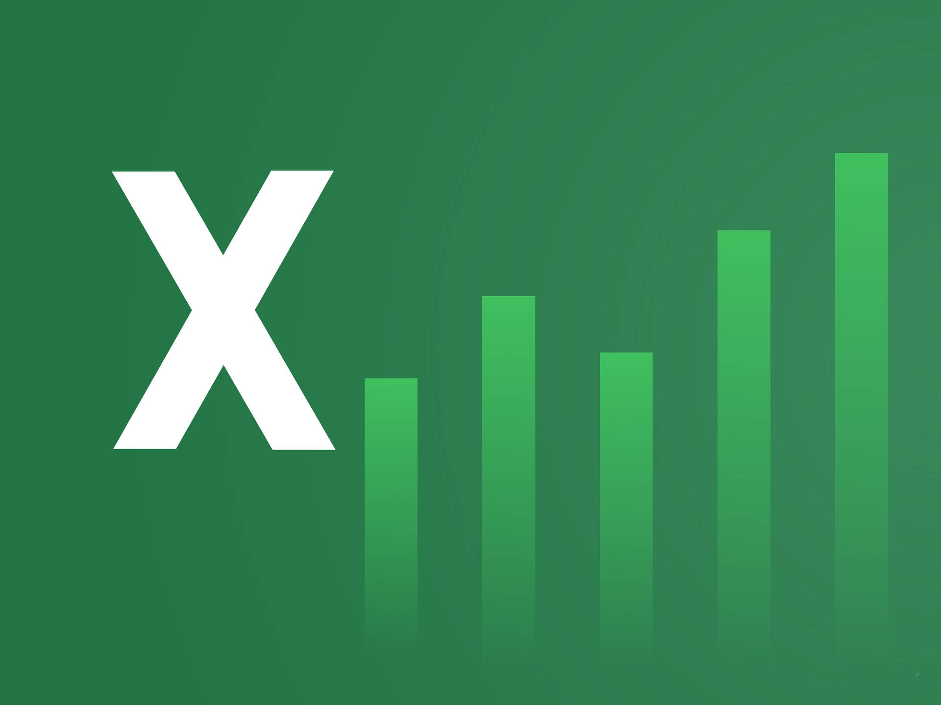 Excel X Monogram Logo Wallpaper