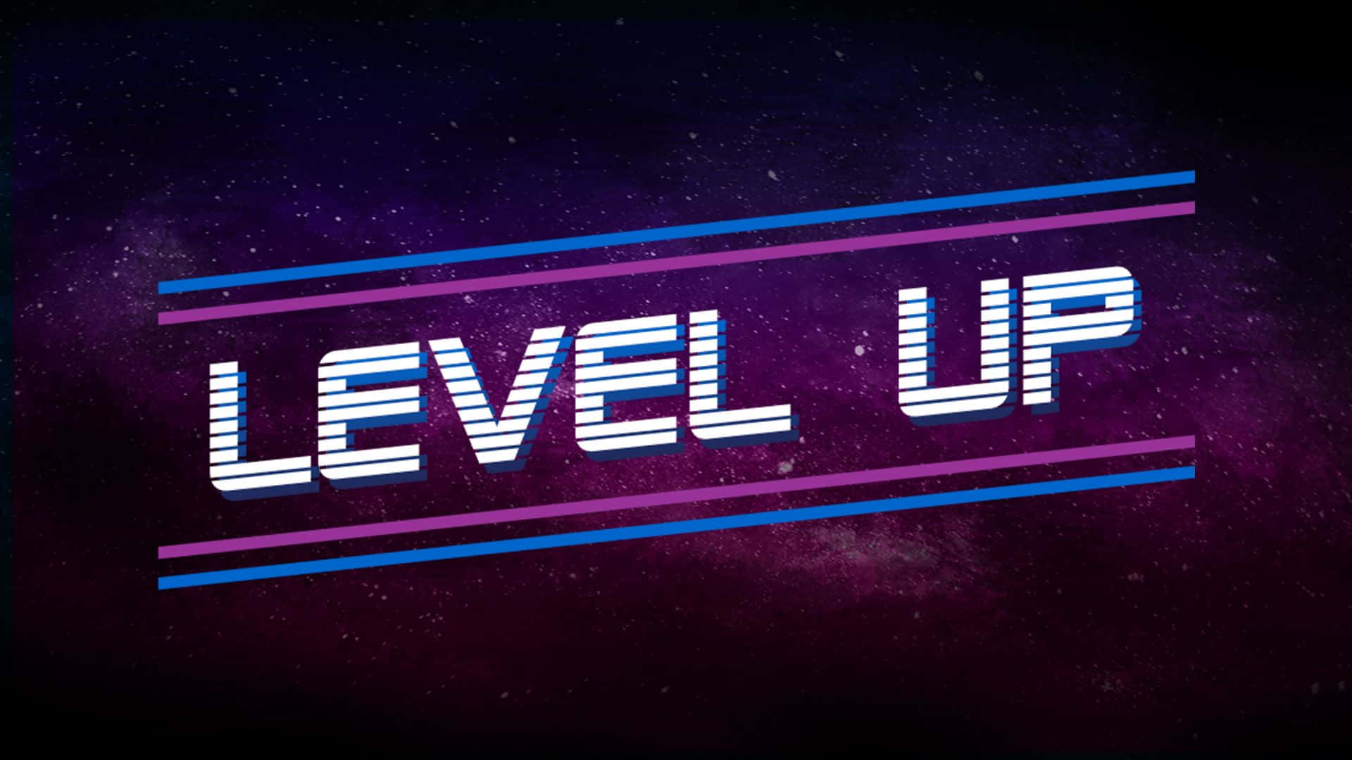 Excellent Level Up Logo Wallpaper