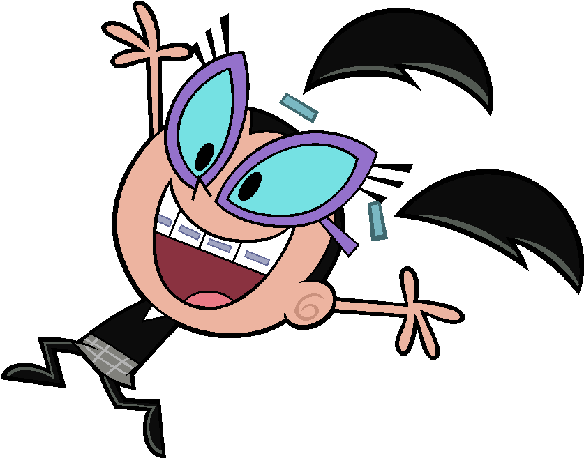 Excited Cartoon Character Jumping PNG