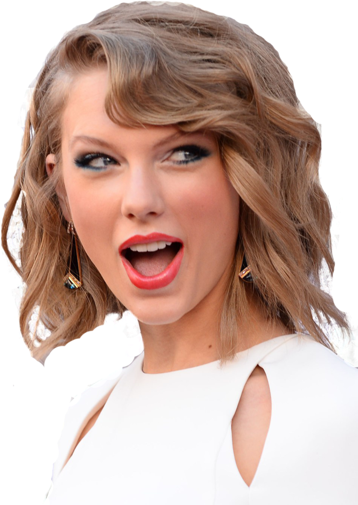 Excited Celebrity Expression PNG