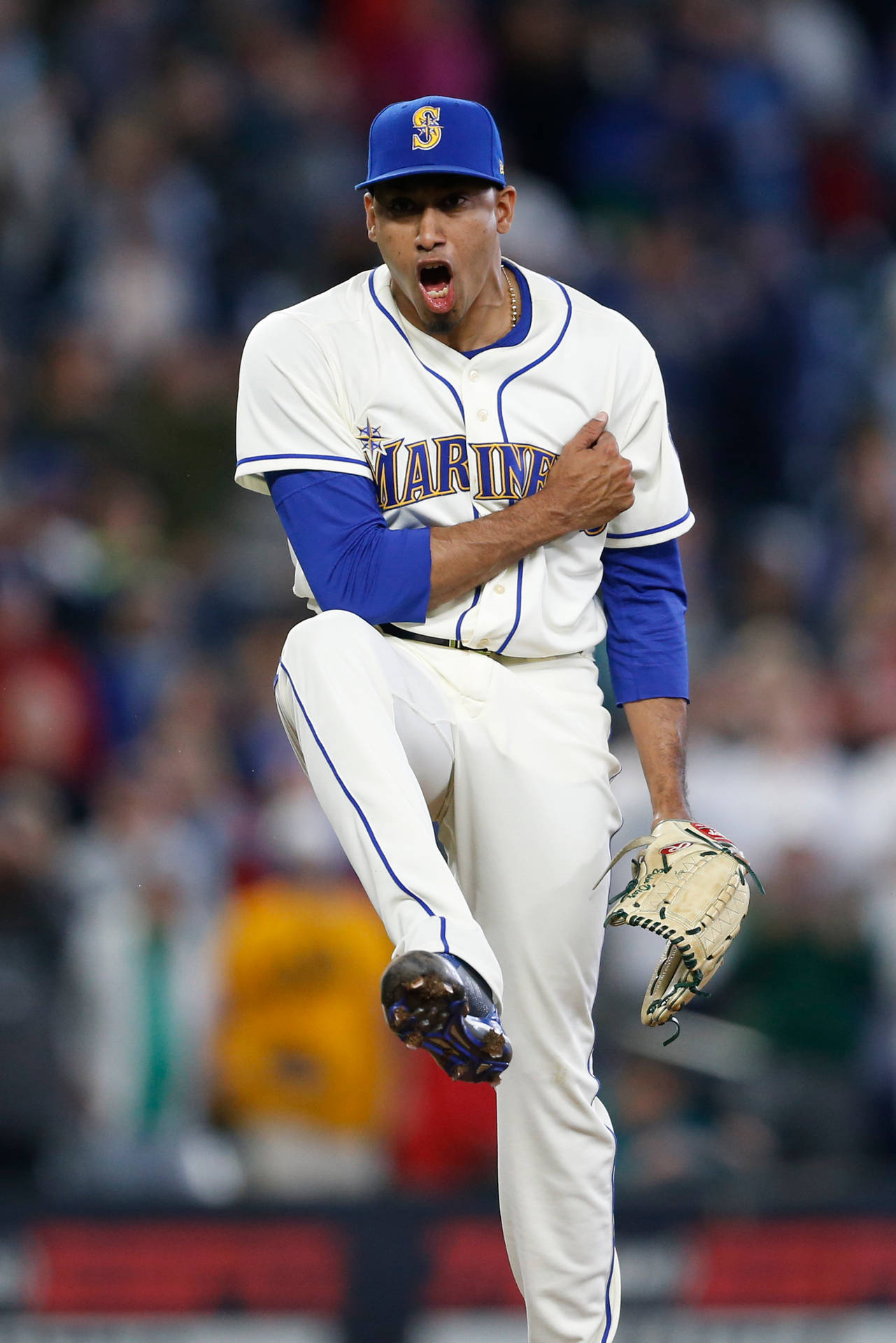 Excited Edwin Diaz Wallpaper