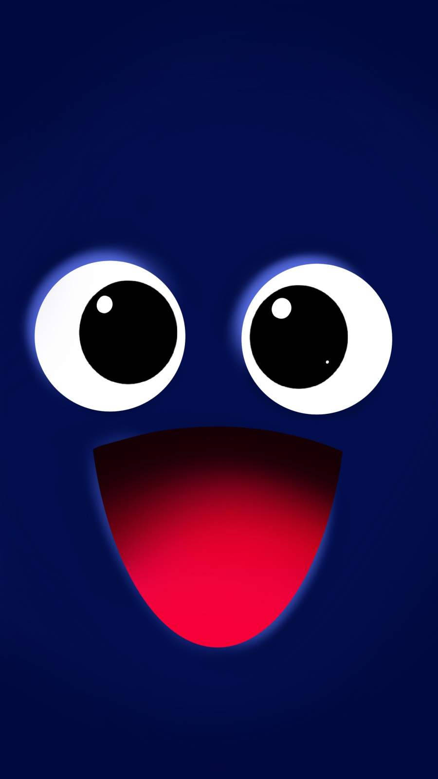 Excited Large Eyes Wallpaper