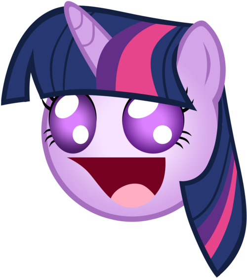 Excited Purple Unicorn Emoji PNG