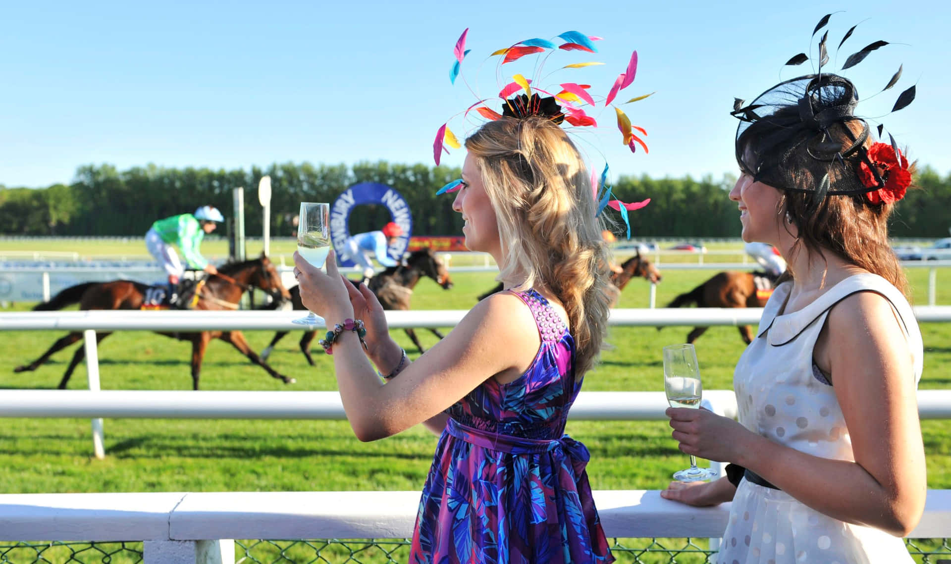 Excitement And Elegance At The Melbourne Cup Day Wallpaper