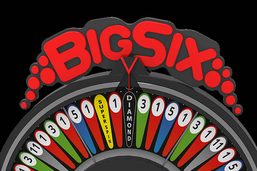 Exciting Casino Night With Big Six Wheel Wallpaper