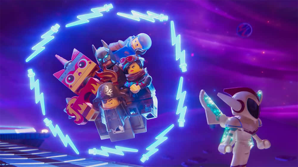 Exciting Characters Of Lego Movie 2 Wallpaper