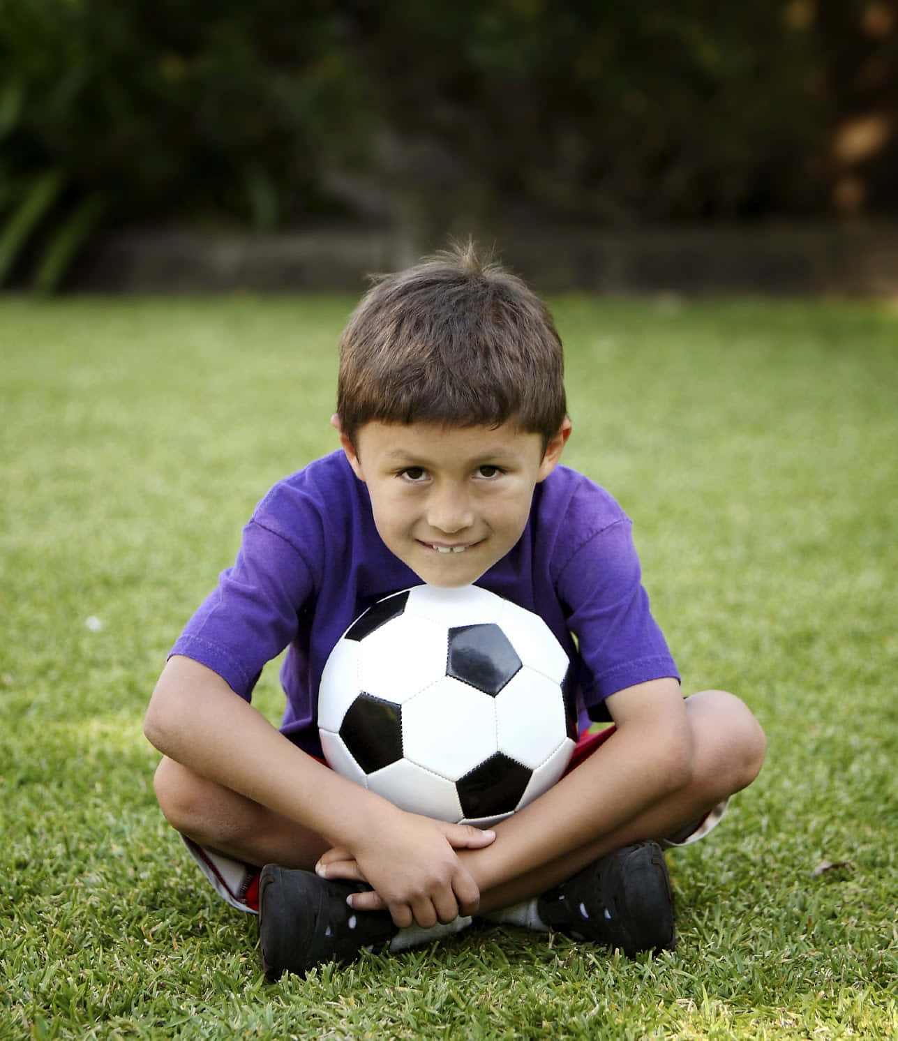 Exciting Kids Soccer Game Wallpaper
