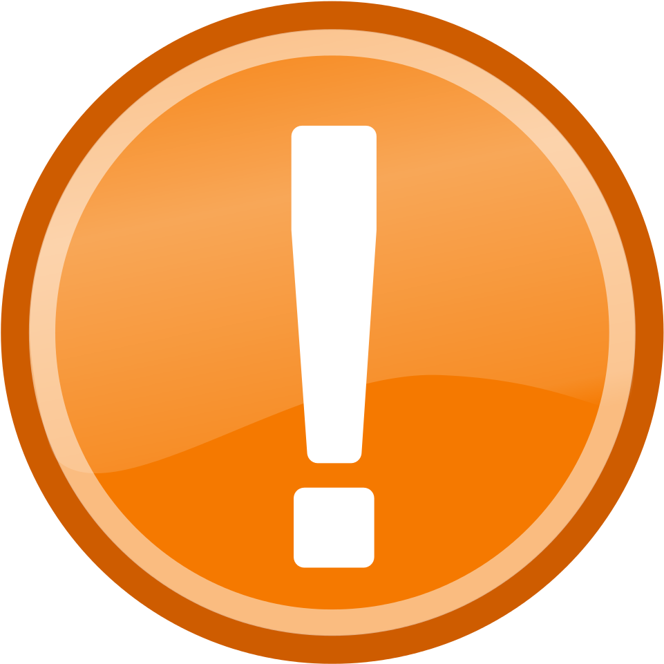 Exclamation Alert Icon PNG