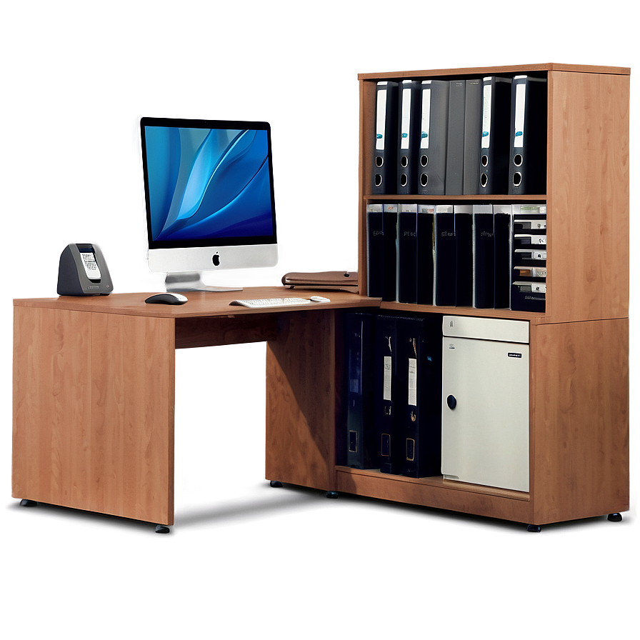 Executive Computer Desk Png 06262024 PNG