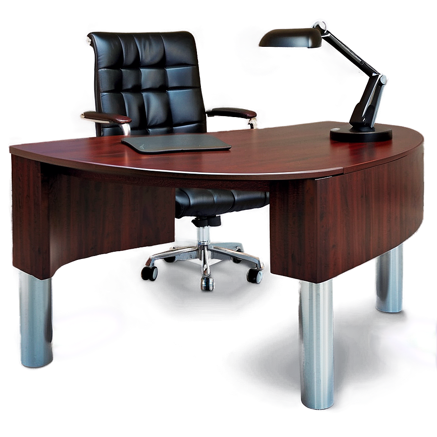 Executive Office Desk Png 05042024 PNG