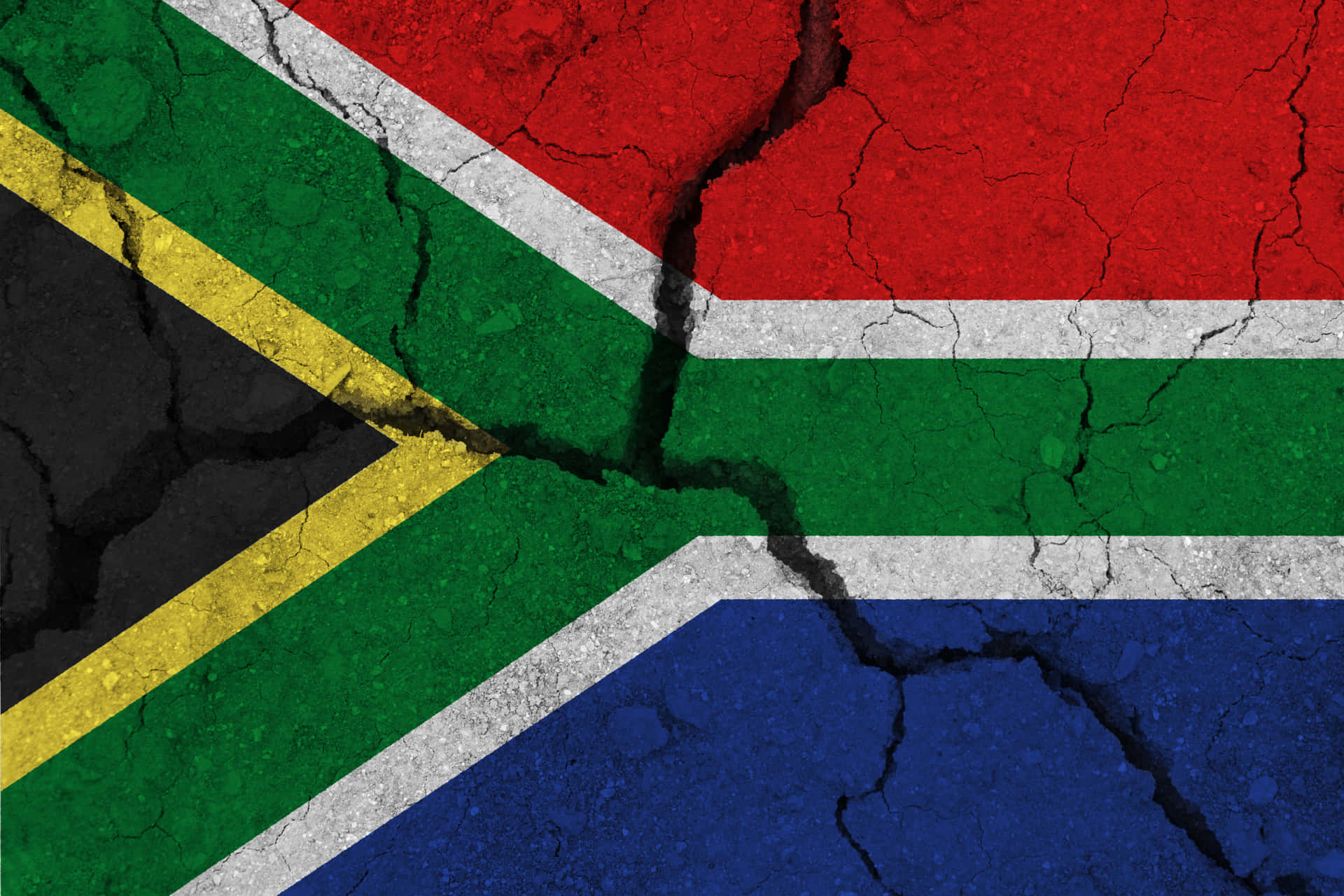 Exemplary South Africa Flag Wallpaper
