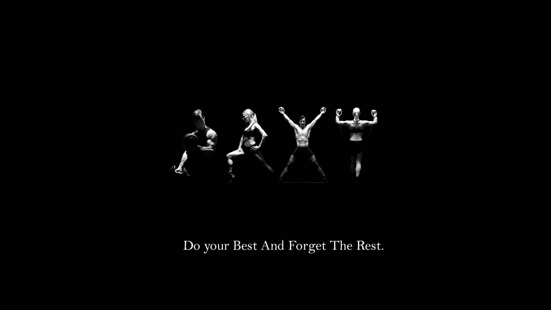 Exercises as Gym Motivation Wallpaper