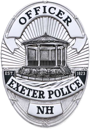 Exeter Police Officer Badge N H PNG