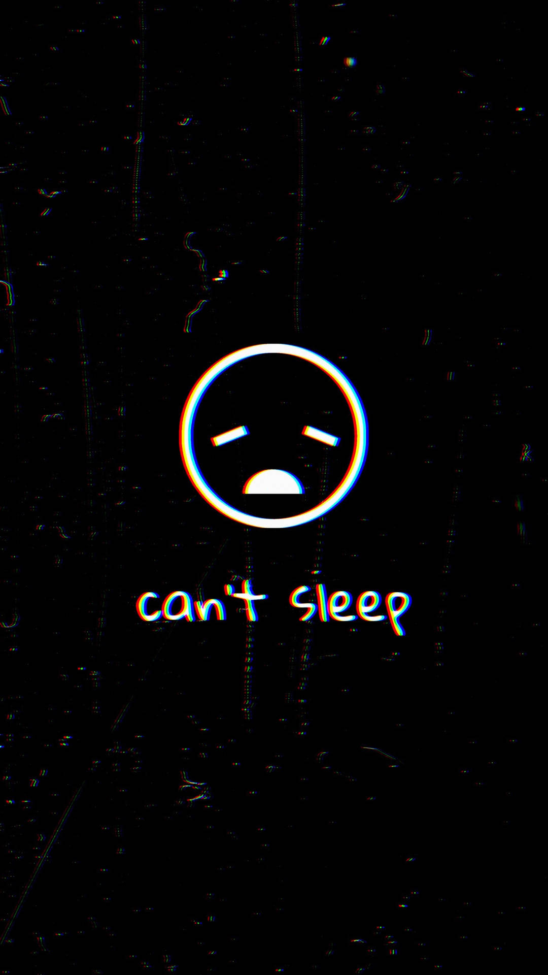 Exhausted Sleep Emoji Wallpaper