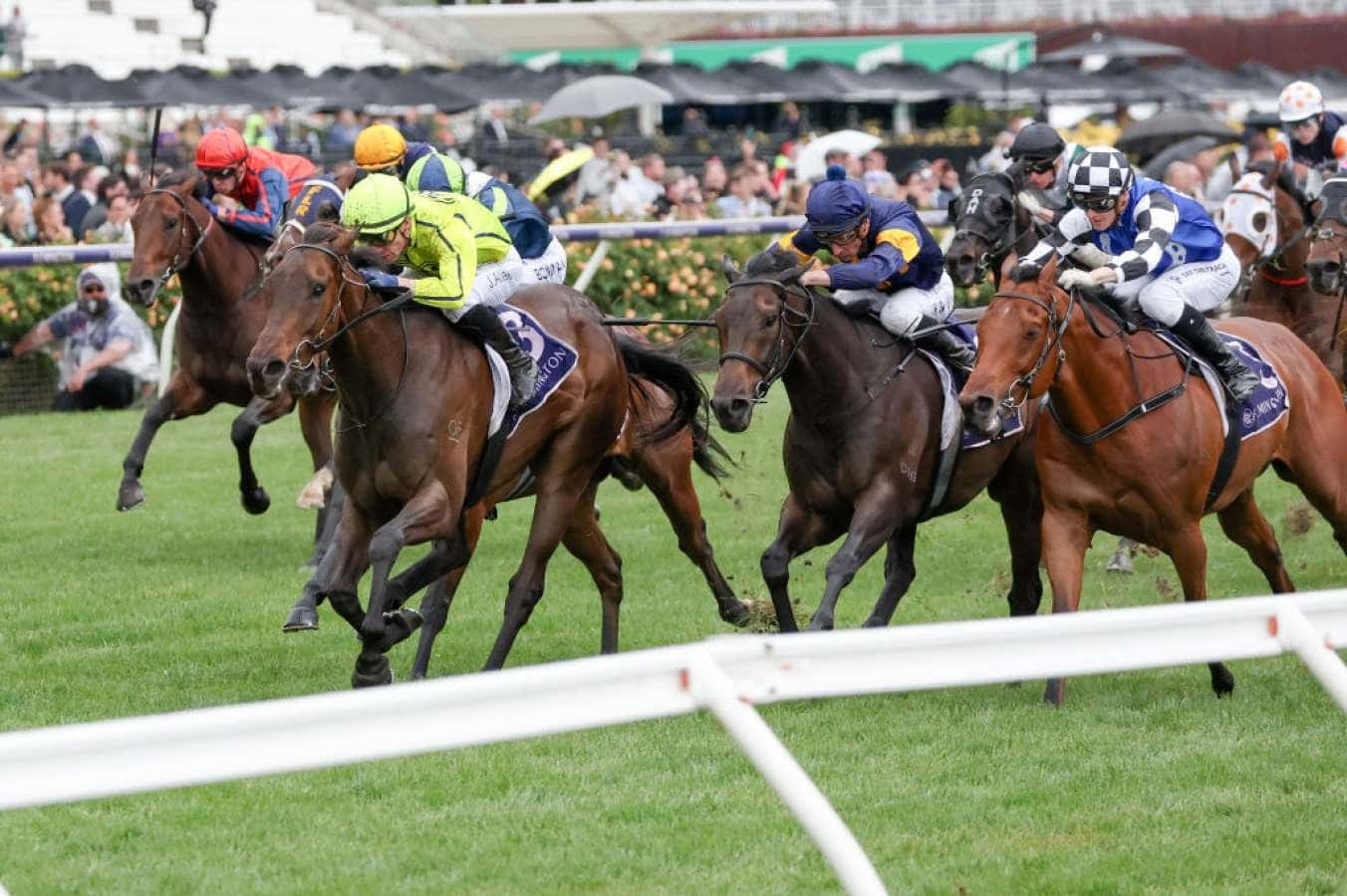Exhilarating Horseracing At Melbourne Cup Day Wallpaper
