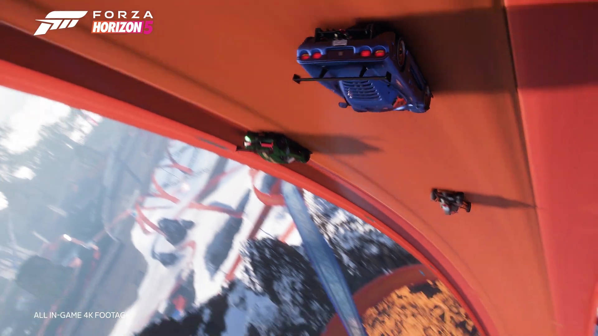 Exhilarating Race In Forza Horizon Wallpaper