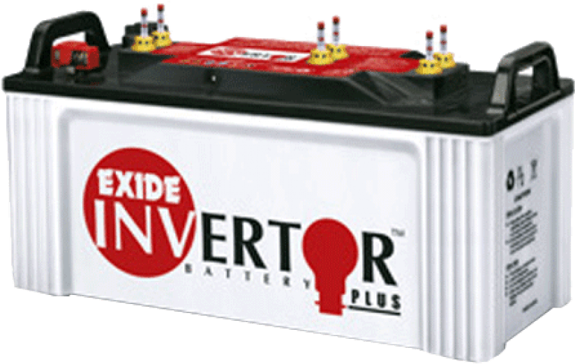 Exide Inverter Battery Plus PNG