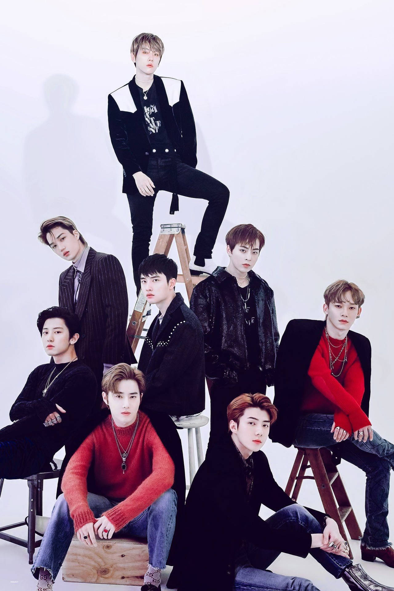Download Exo Korean-chinese Boy Band Wallpaper 