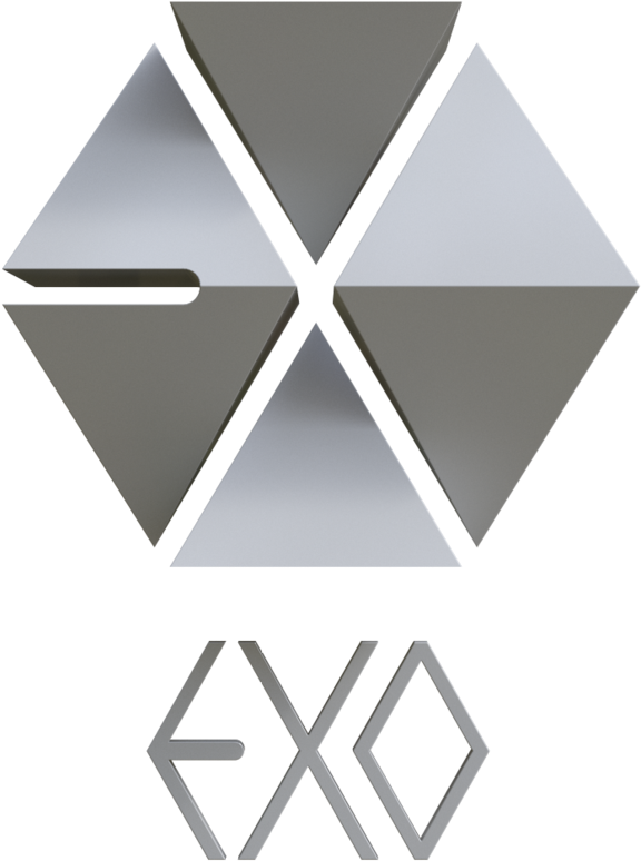 Exo Logo Design3 D PNG