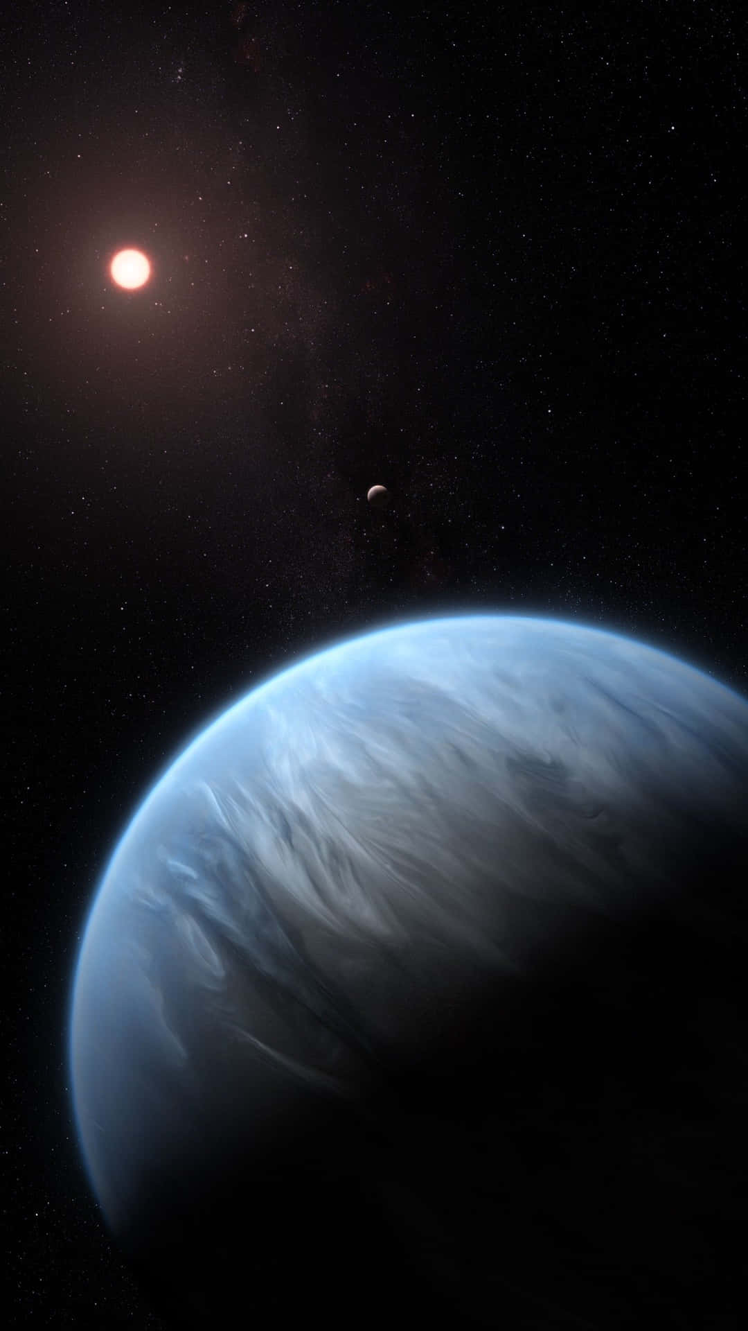 Mysterious Exoplanet in the Cosmos Wallpaper