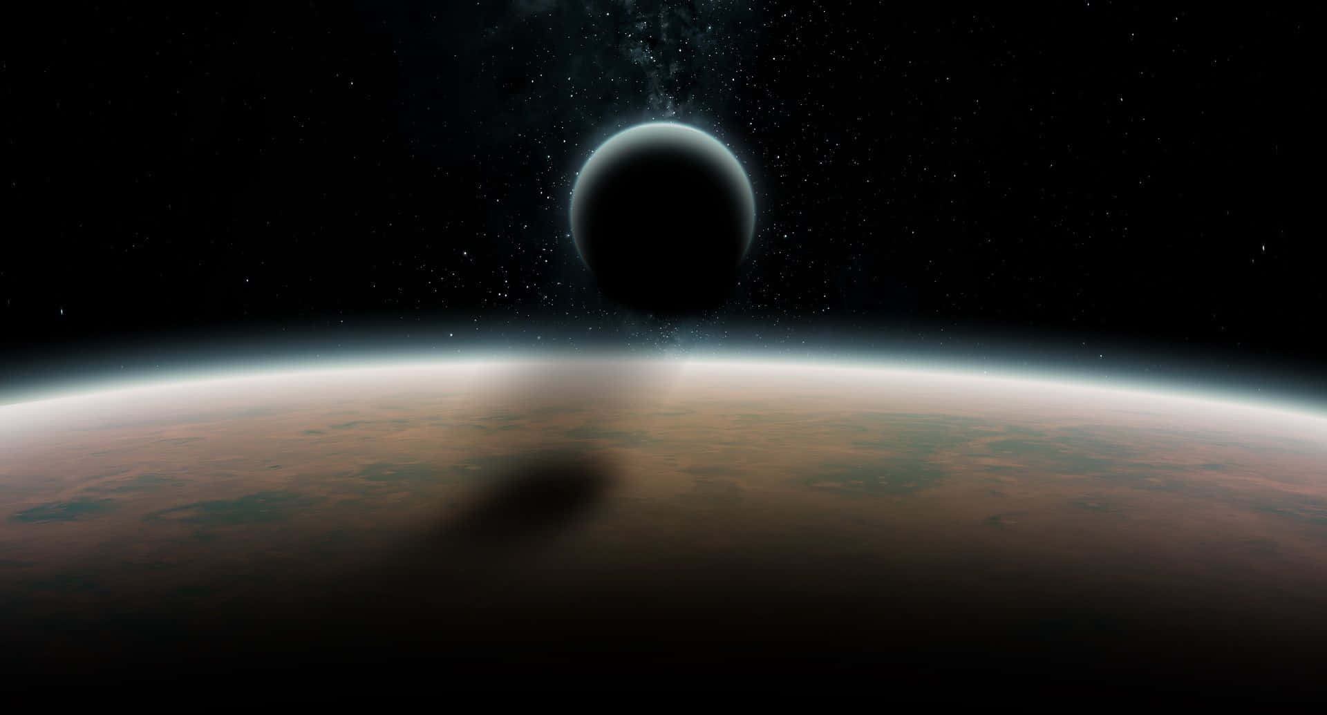 Mysterious Exoplanet in a Distant Galaxy Wallpaper