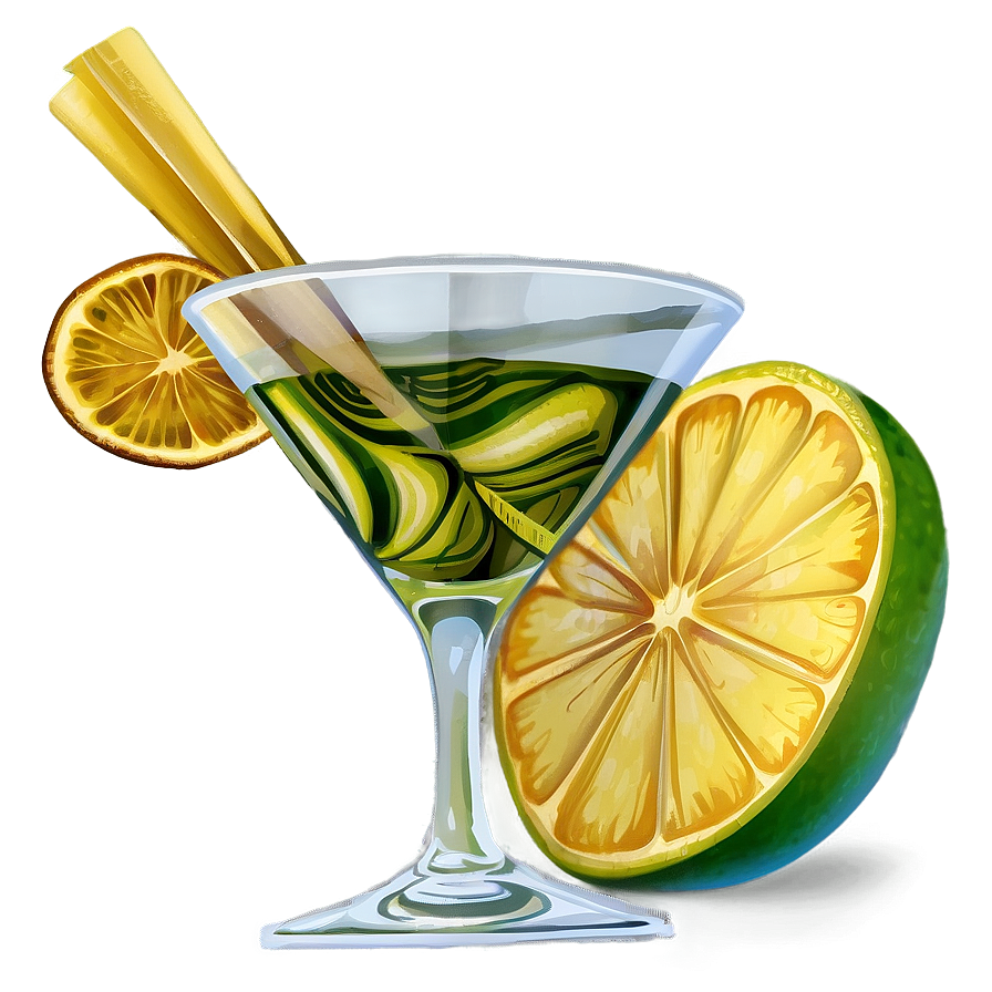 Download Exotic Cocktail Glass Png 23 1883