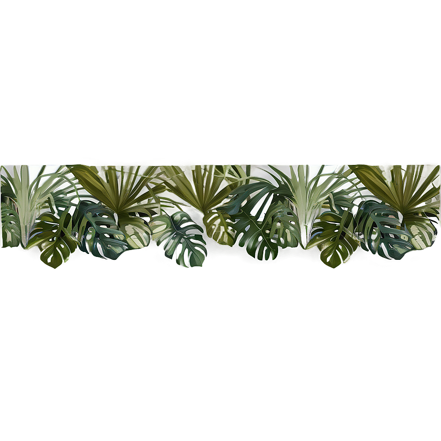 Download Exotic Jungle Border Png 60 | Wallpapers.com