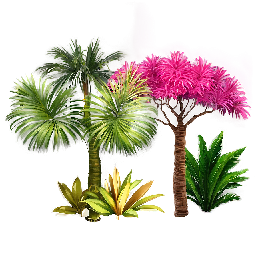 Exotic Jungle Trees Png 53 PNG