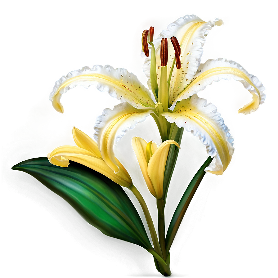 Exotic Lily Flower Png 53 PNG