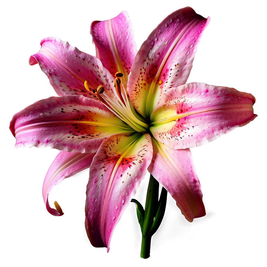 Exotic Lily Flower Png Cgx PNG