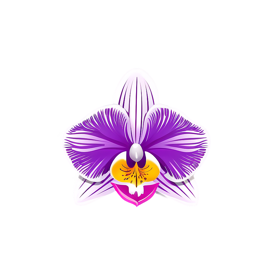Exotic Orchid Flower Vector Png Pet PNG