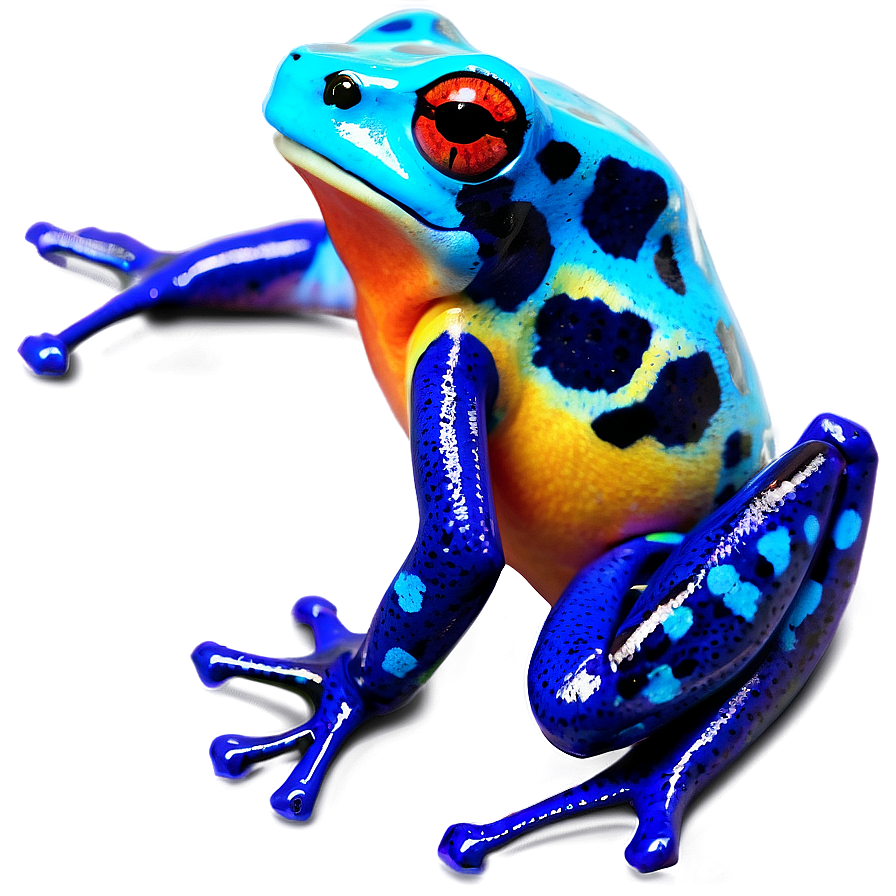 Exotic Poison Dart Frog Png 06132024 PNG