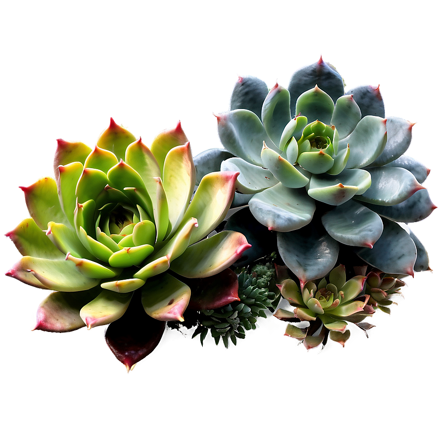 Exotic Succulents Assortment Png 33 PNG