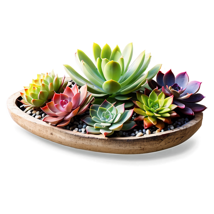 Exotic Succulents Assortment Png 4 PNG