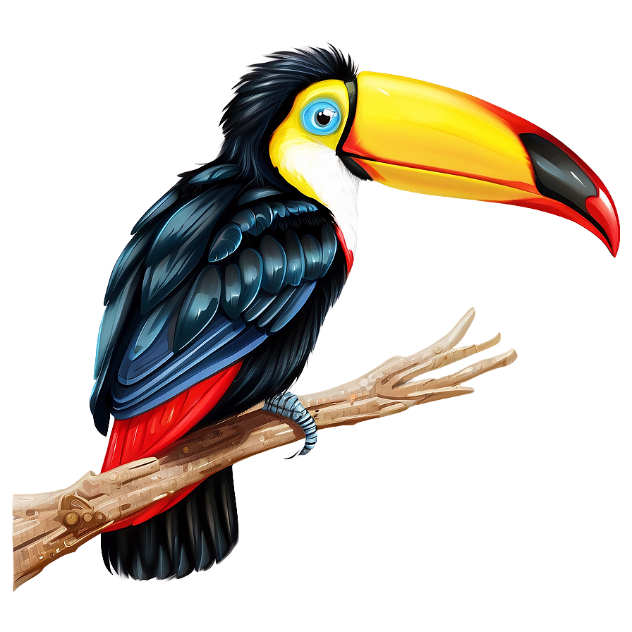 Download Exotic Toucan Bird Png Civ68 | Wallpapers.com