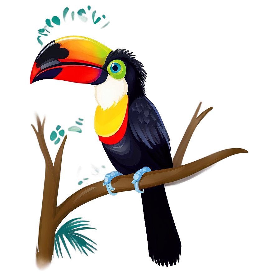 Exotic Toucan Bird Png Yrq PNG