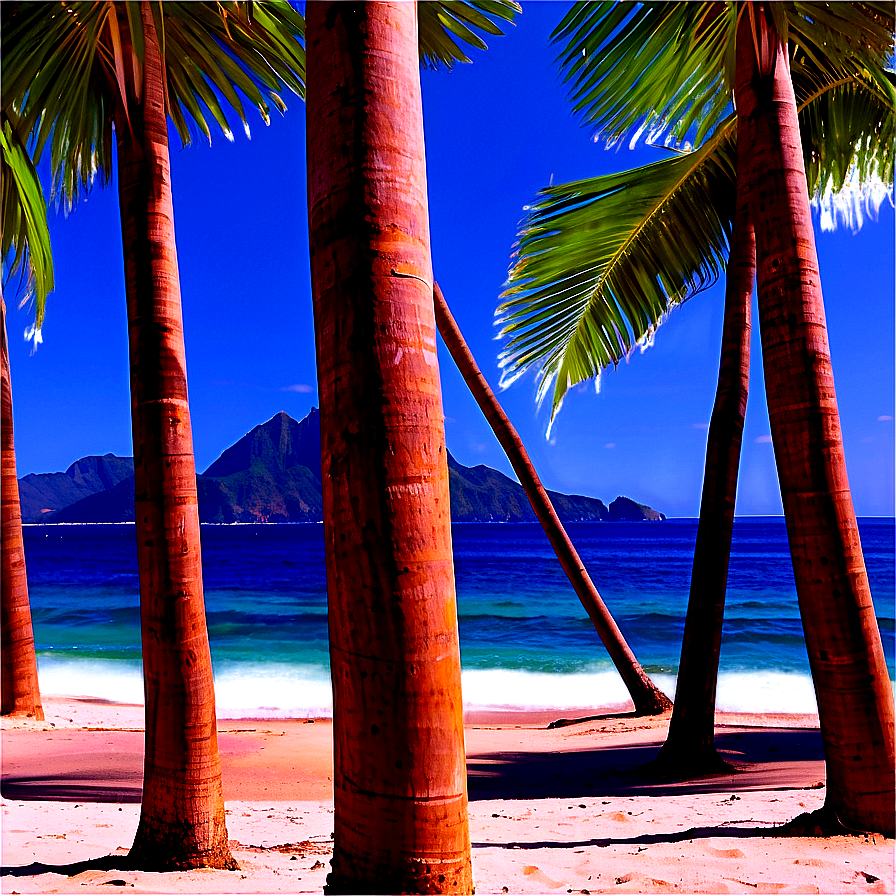 Exotic Tropical Beach Png Oby20 PNG